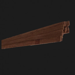 Mahogany Wood Binding