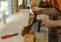 Installing Frets Over the Body: Part 3